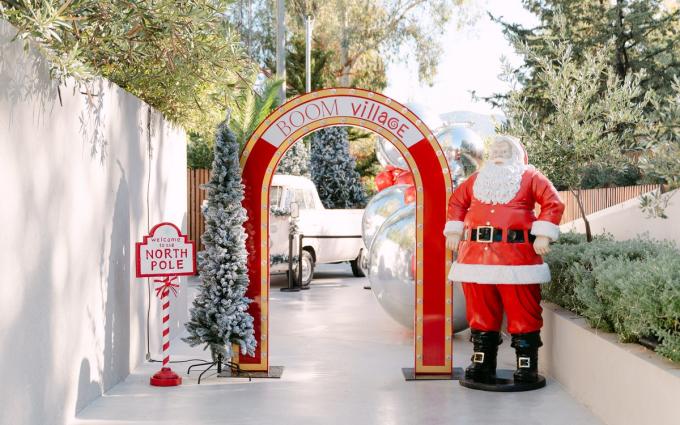 christmas boom village