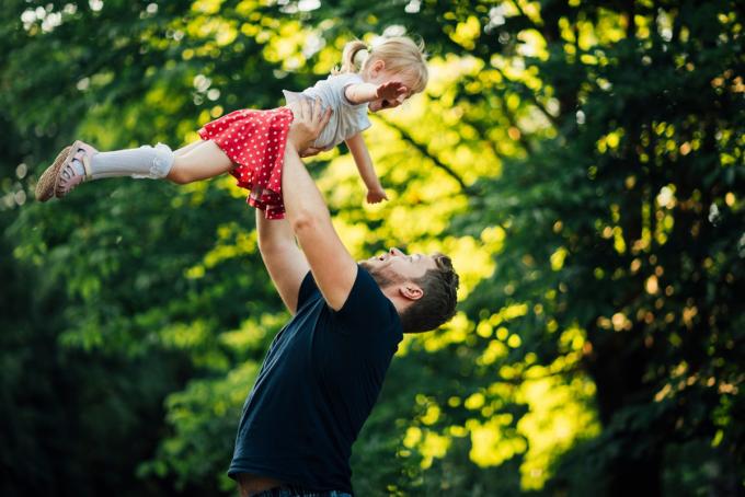 father and daughter