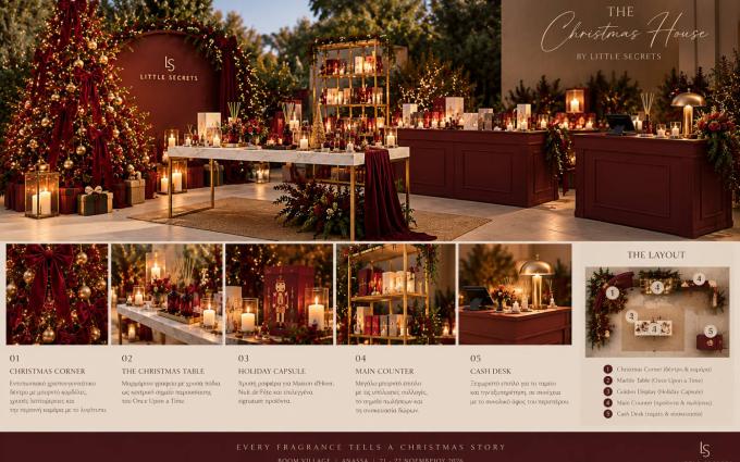 LITTLE SECRETS: Το πιο μυρωδάτο Christmas shopping γίνεται στο BOOM Village!
