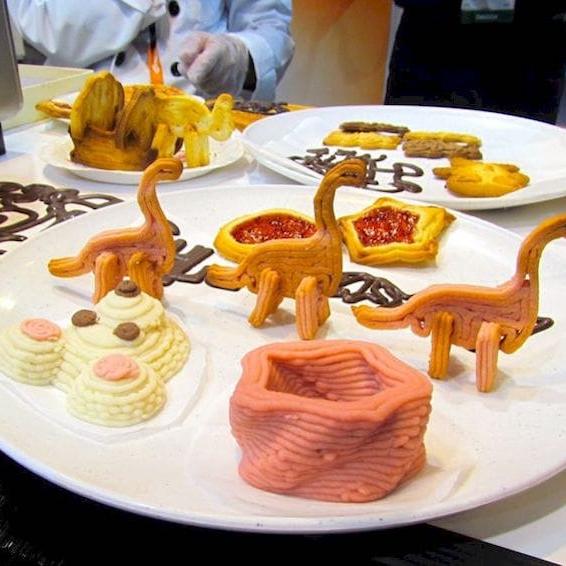 boom εκτυπωμένο φαγητό 3D