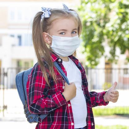 χρήση μάσκας μικρά παιδιά 