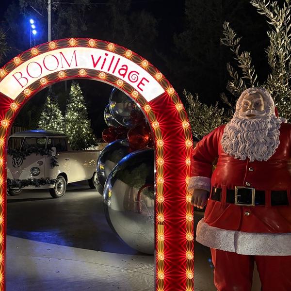 christmas boom village