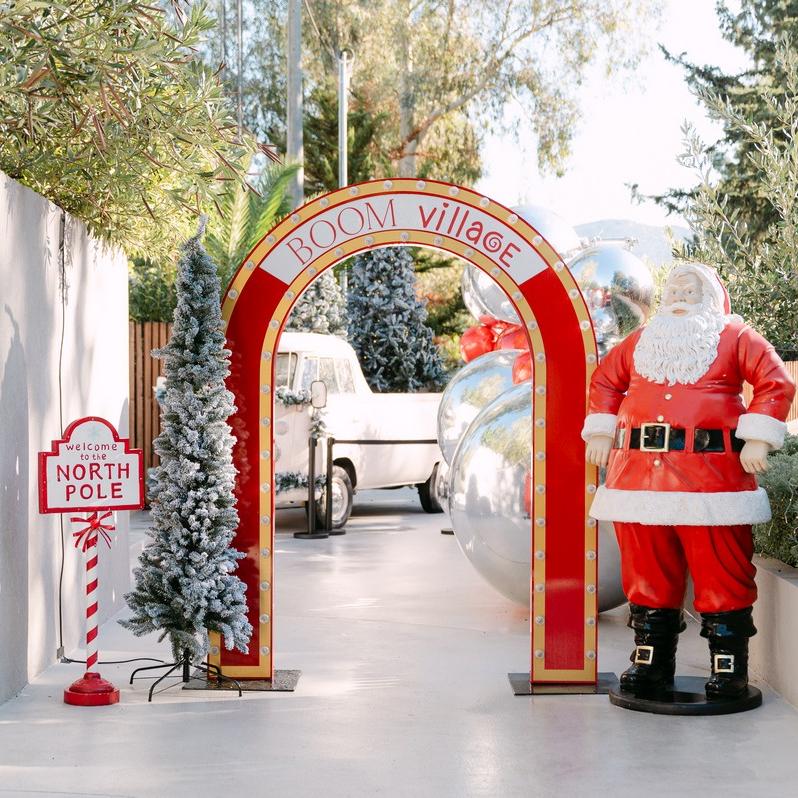 christmas boom village