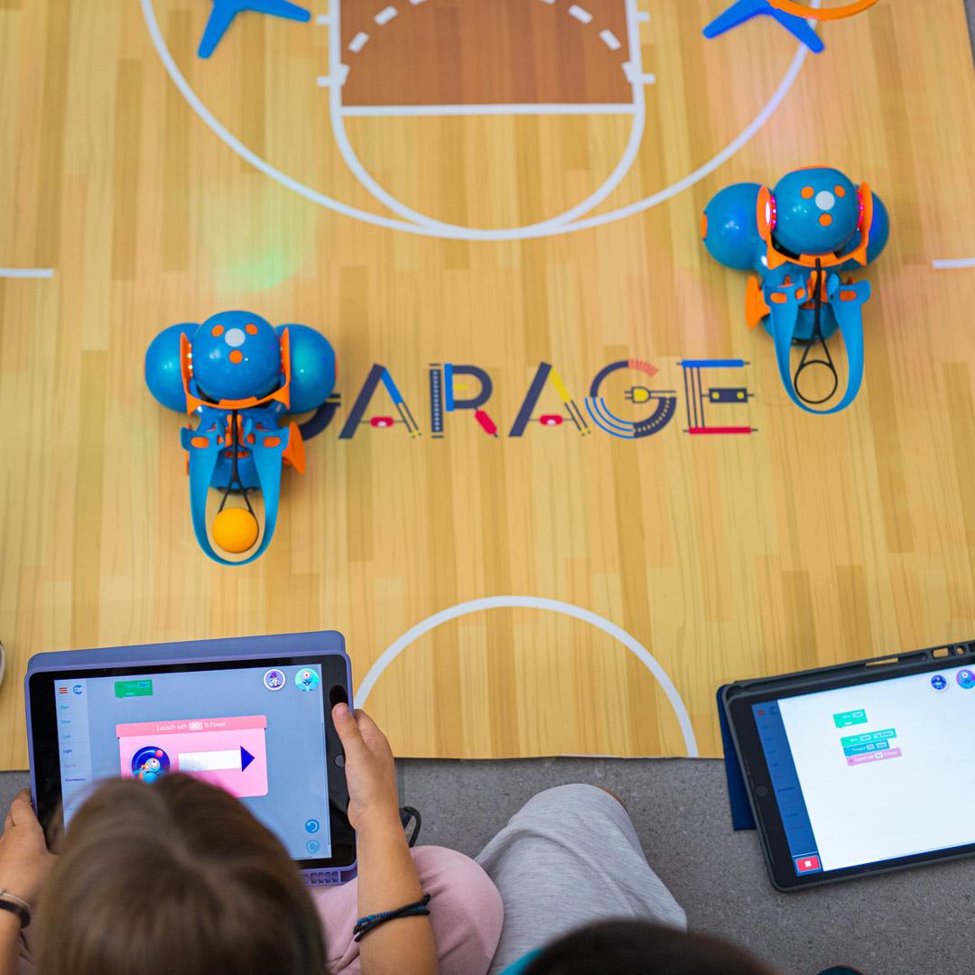 stem garage boom village 