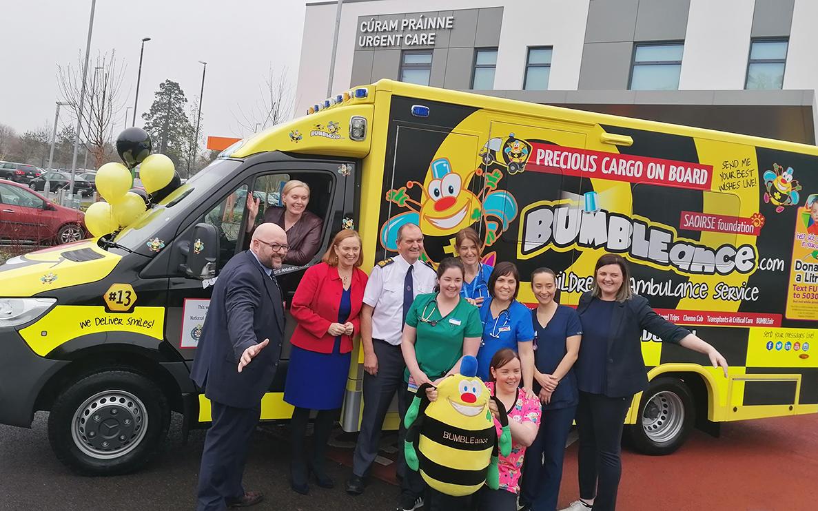 boom ασθενοφόρο για άρρωστα παιδιά στην Ιρλανδία