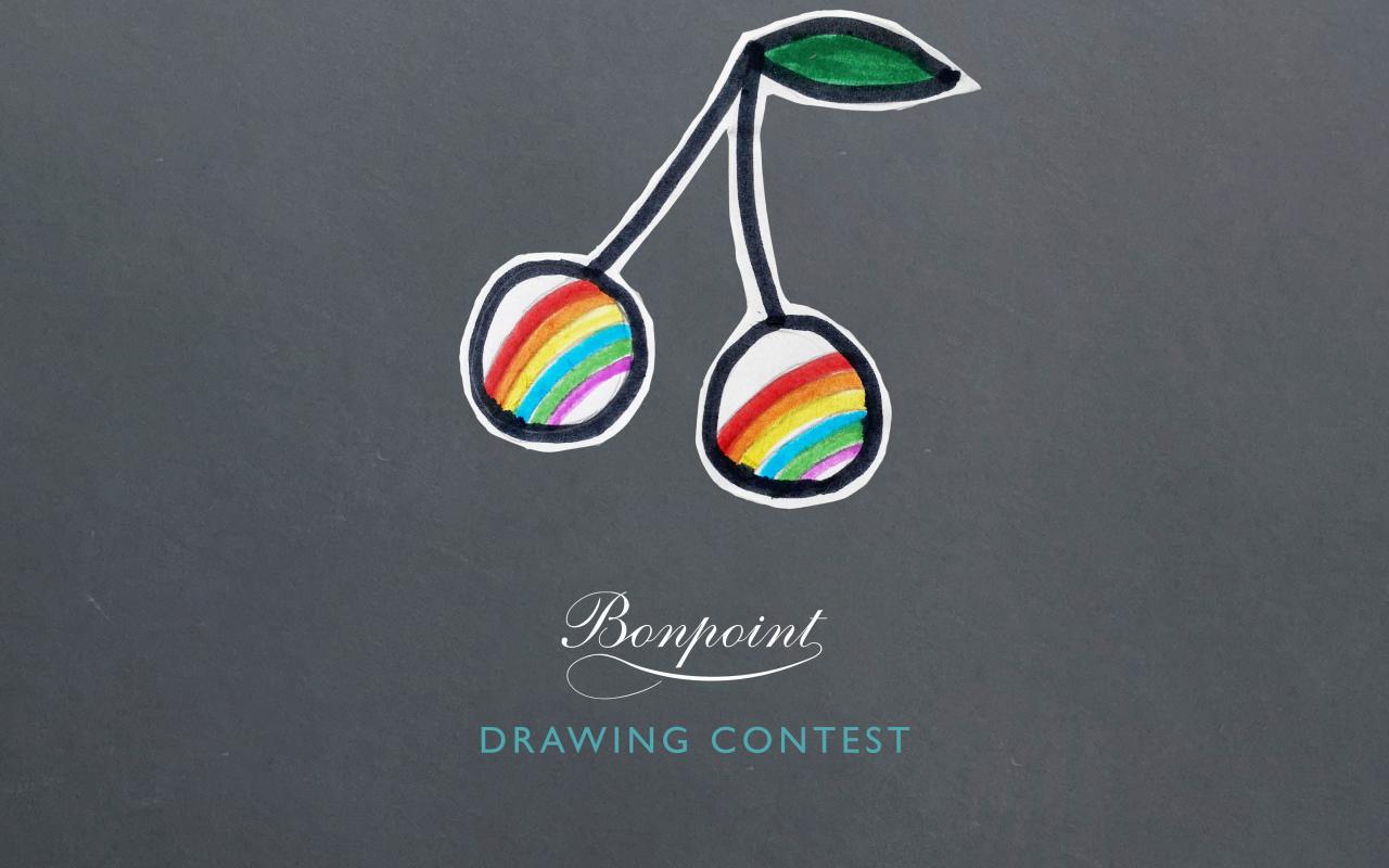 boom draw a cherry bonpoint