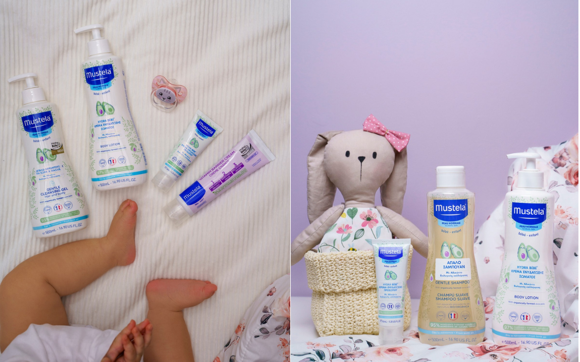 Ώρα για μπάνιο...με τη Mustela!