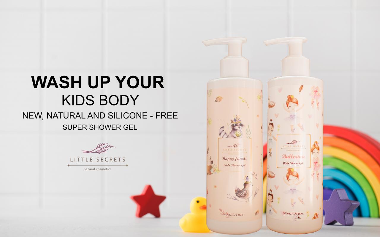 little secrets, kid's shower, ballerina, happy friends