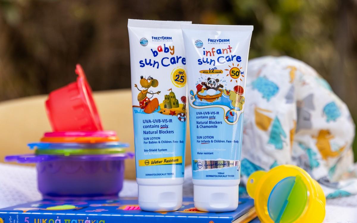βρεφικά και παιδικά αντηλιακά FREZYDERM Sun Care