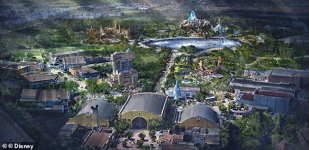 boom frozen στη Disneyland