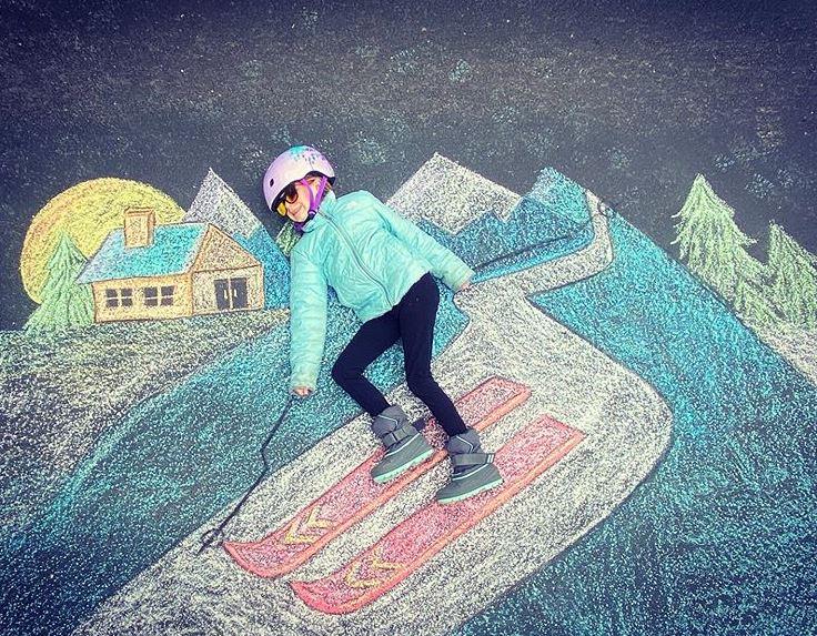 boom μαμά ζωγραφίζει τοπία καραντίνα