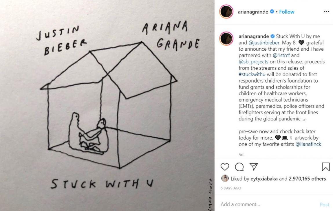 boom ariana grande justin bieber τραγούδι